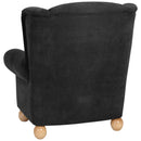 Max Winzer wingback chair Monarch black