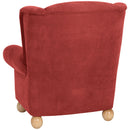 Fauteuil à oreilles Monarch de Max Winzer en terre cuite