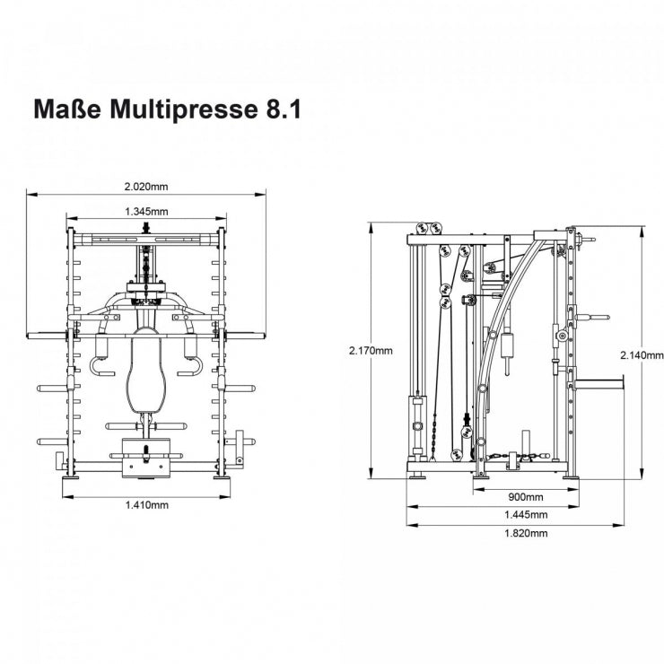 MAXXUS Multi-Press 8.1