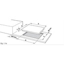 DeLonghi - NSL 590D NCM-BK - gas hob 90 cm - 5 burners