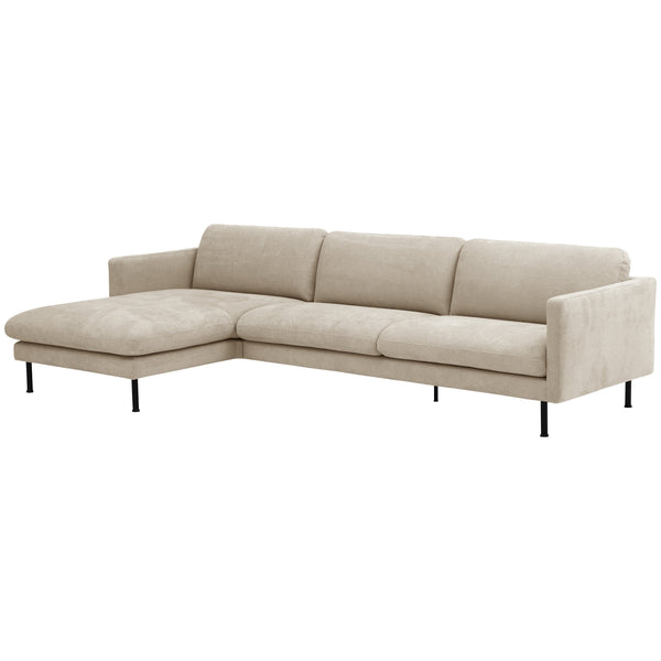 Max Winzer Longchair links mit Sofa 2,5-Sitzer rechts Nathan beige