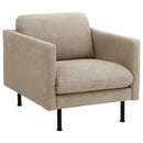 Fauteuil Max Winzer Nathan beige