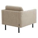 Fauteuil Max Winzer Nathan beige