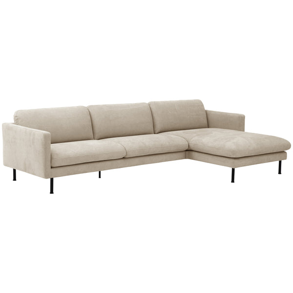 Max Winzer 2.5-seater sofa left with long chair right Nathan beige