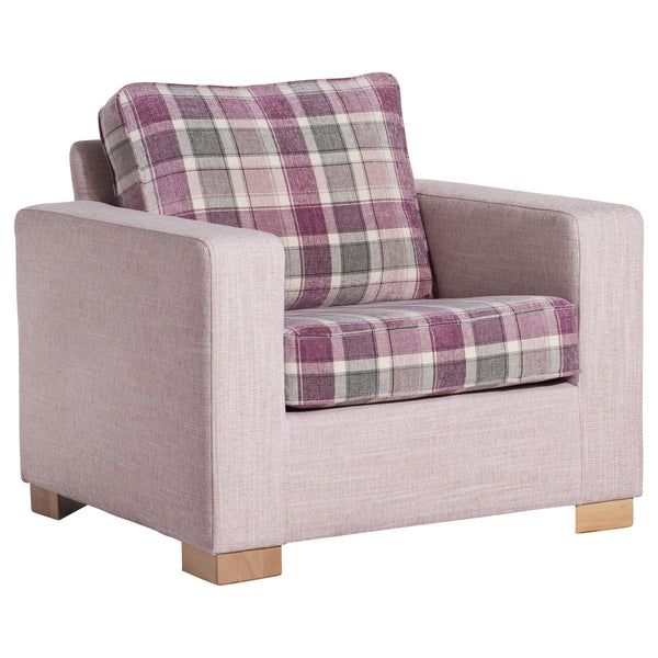 Max Winzer armchair Nebraska rosé