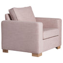 Fauteuil Max Winzer Nebraska rosé