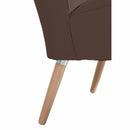 Fauteuil Max Winzer Neele marron