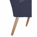 Max Winzer Sessel Neele dunkelblau