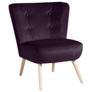 Fauteuil Max Winzer Neele violet