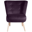 Fauteuil Max Winzer Neele violet