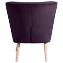 Fauteuil Max Winzer Neele violet