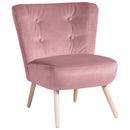 Fauteuil Max Winzer Neele rosé
