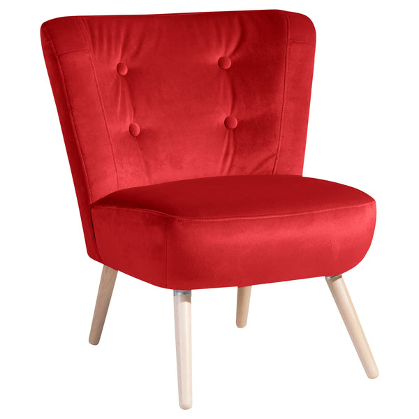 Max Winzer armchair Neele red