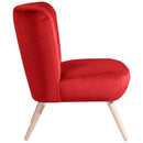 Fauteuil Max Winzer Neele rouge