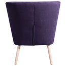 Fauteuil Max Winzer Neele violet