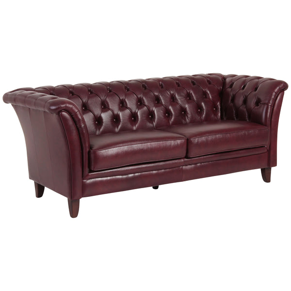 Max Winzer 2.5-seater sofa Norfolk red