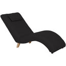 Max Winzer Chaise longue Norris noir