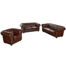Max Winzer Canapé 3 places / Canapé 2 places / Fauteuil Norwin marron