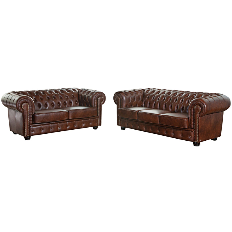 Max Winzer 3-seater sofa Norwin brown