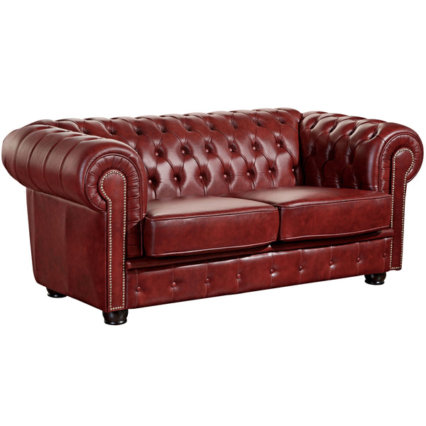 Max Winzer 2-seater sofa Norwin red