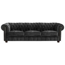 Max Winzer Sofa 3-Sitzer Norwin schwarz