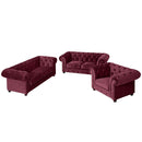 Max Winzer Sessel Orleans burgund