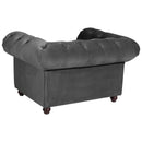 Fauteuil Max Winzer Orleans anthracite