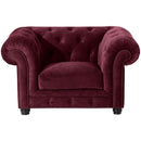 Max Winzer Sessel Orleans burgund