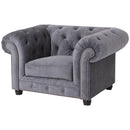 Fauteuil Max Winzer Orleans gris