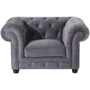 Fauteuil Max Winzer Orleans gris