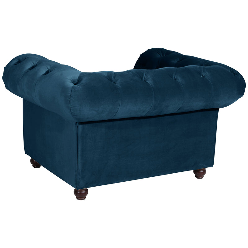 Max Winzer armchair Orleans petrol