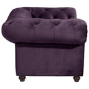 Fauteuil Max Winzer Orleans violet
