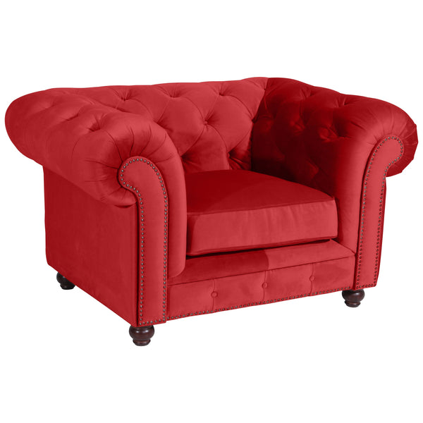 Max Winzer Sessel Orleans rot