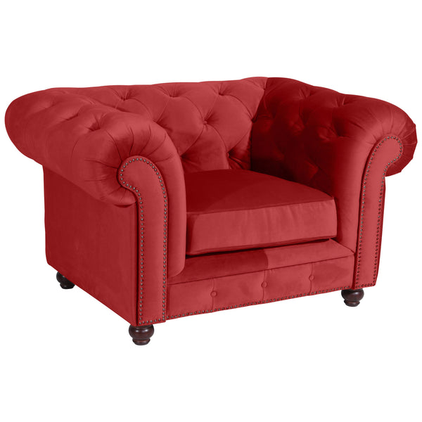 Max Winzer Sessel Orleans ziegel