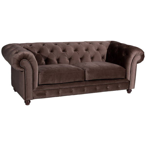 Max Winzer 2.5-seater sofa Orleans brown