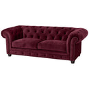Max Winzer 2.5-seater sofa Orleans burgundy
