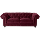 Max Winzer 2.5-seater sofa Orleans burgundy