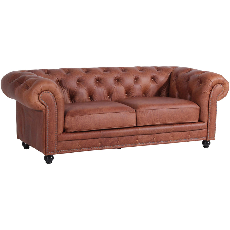 Max Winzer Sofa 2,5-Sitzer Orleans cognac