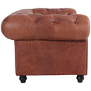 Max Winzer Sofa 2,5-Sitzer Orleans cognac