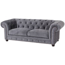 Canapé Max Winzer 2,5 places Orleans gris