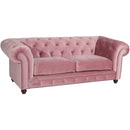 Max Winzer 2.5-seater sofa Orleans rosé