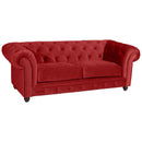 Canapé Max Winzer 2,5 places Orleans brick