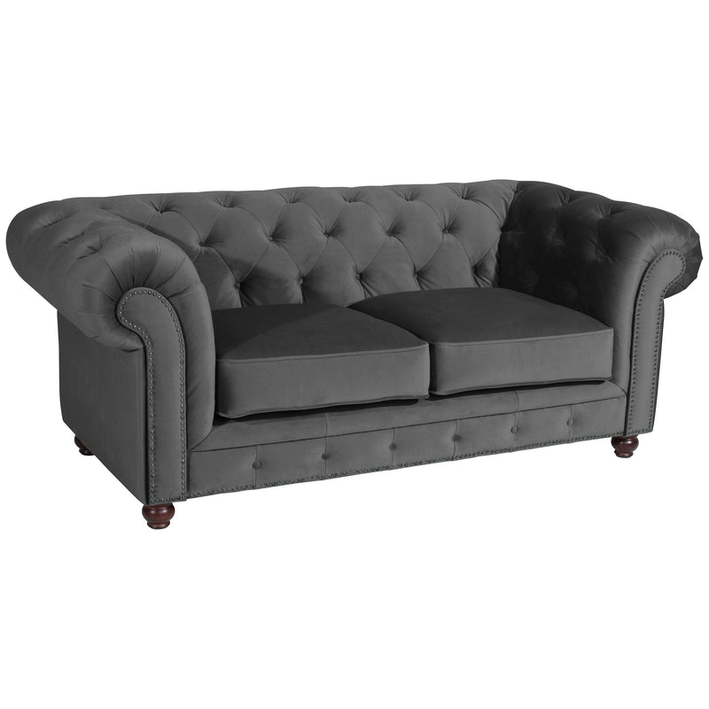 Max Winzer Sofa 2-Sitzer Orleans anthrazit