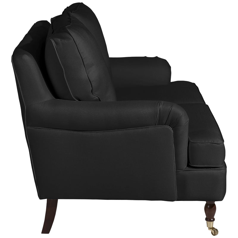 Max Winzer Sofa 2-Sitzer Passion schwarz