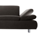 Max Winzer Ecksofa links mit Sofa 2,5-Sitzer rechts Prag schoko