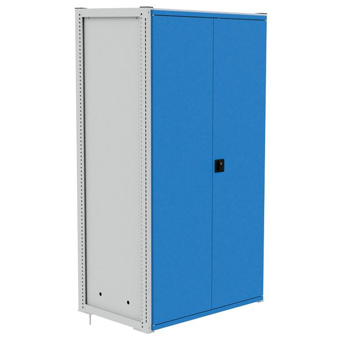 Bedrunka+Hirth Modul 3 | 1000, 2x Tragrahmen, 1x Rückwand, 2x Zwischenwand, 1x Flügeltüren - Einbausatz, 2x Uni-Fachboden, 4x Fachboden