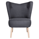 Max Winzer armchair Sari anthracite