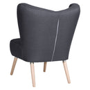 Max Winzer armchair Sari anthracite