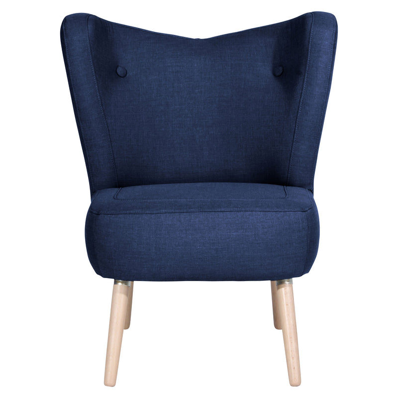 Max Winzer Sessel Sari dunkelblau
