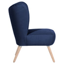Max Winzer Sessel Sari dunkelblau